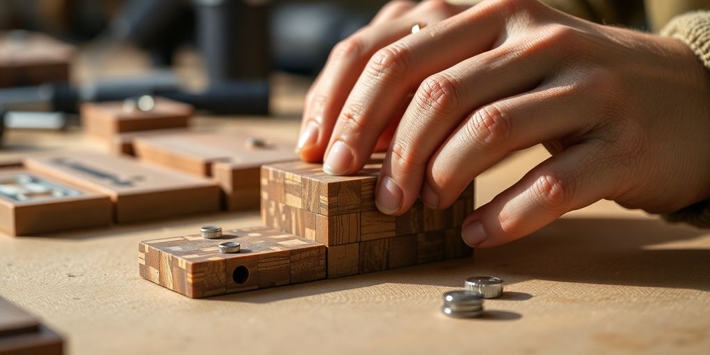 Handwerker erstellt benutzerdefinierte Gutenberg-Blöcke.